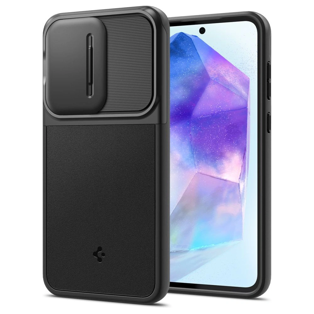 Wholesale Spigen Optik Armor Samsung Galaxy A55 5G Black - SPN3371 - {ean13} - Hurt