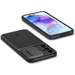 Hurtownia GSM - Etui Spigen Optik Armor Samsung Galaxy A55 5G Negru - SPN3371 - {ean13} - Hurt