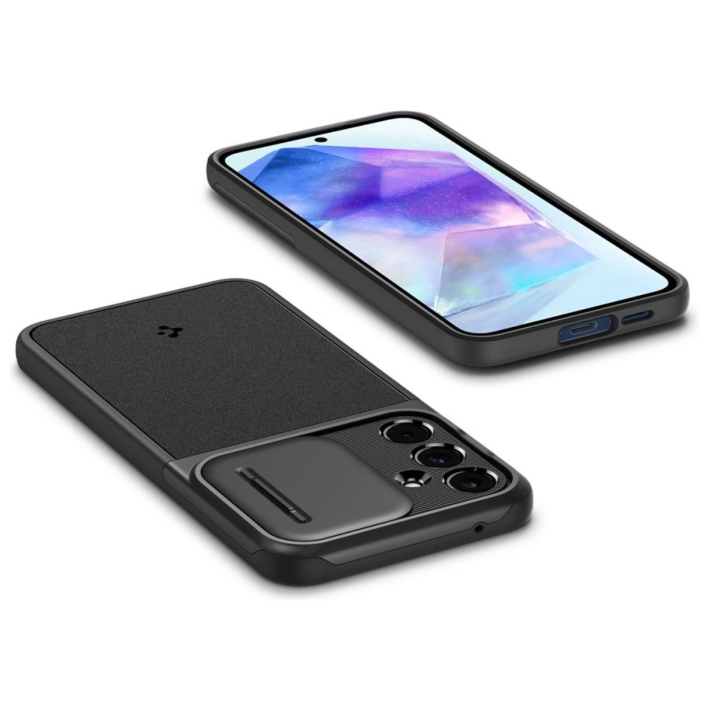 Hurtownia GSM - Etui Spigen Optik Armor Samsung Galaxy A55 5G černé - SPN3371 - {ean13} - Hurt