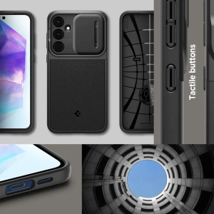 Hurtownia GSM - Etui Spigen Optik Armor Samsung Galaxy A55 5G Negru - SPN3371 - {ean13} - Hurt