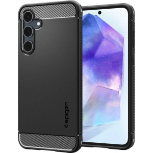 Hurtownia GSM - Etui Spigen Rugged Armor Samsung Galaxy A55 5G Matt Fekete - SPN3372 - {ean13} - Hurt