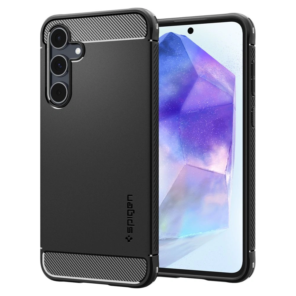 Hurtownia GSM - Etui Spigen Rugged Armor Samsung Galaxy A55 5G Matná černá - SPN3372 - {ean13} - Hurt