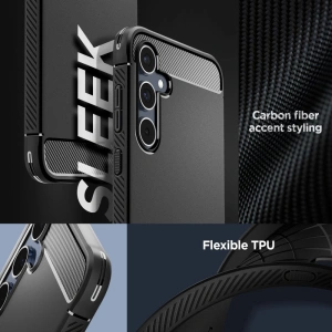 Hurtownia GSM - Etui Spigen Rugged Armor Samsung Galaxy A55 5G Negru Mat - SPN3372 - {ean13} - Hurt