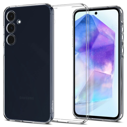 Etui Spigen Liquid Crystal Samsung Galaxy A55 5G Crystal Clear