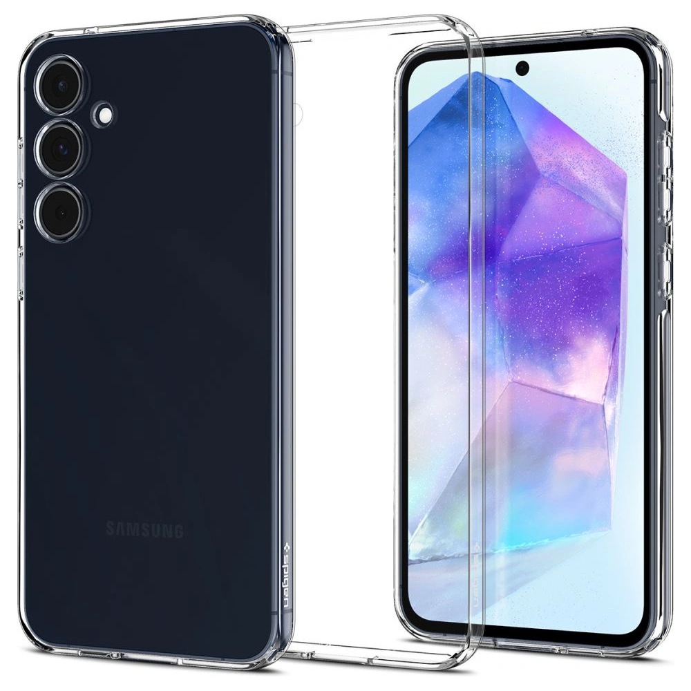 Hurtownia GSM - Etui Spigen Liquid Crystal Samsung Galaxy A55 5G Crystal Clear - SPN3373 - {ean13} - Hurt