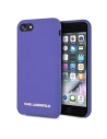 Karl Lagerfeld KLHCI8SLVOG Apple iPhone SE 2022/SE 2020/8/7 hardcase fioletowy/purple Silicone