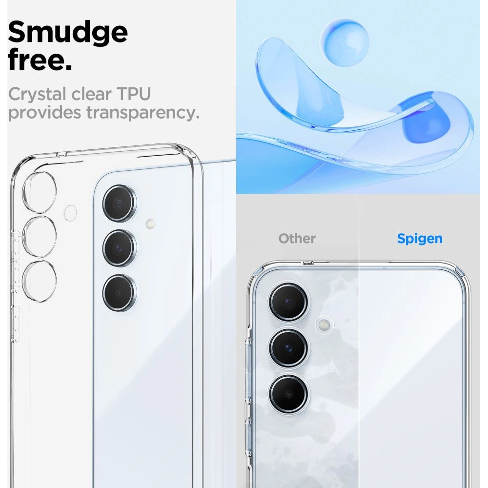 Hurtownia GSM - Case Spigen Liquid Crystal Samsung Galaxy A55 5G Crystal Clear - SPN3373 - {ean13} - Hurt