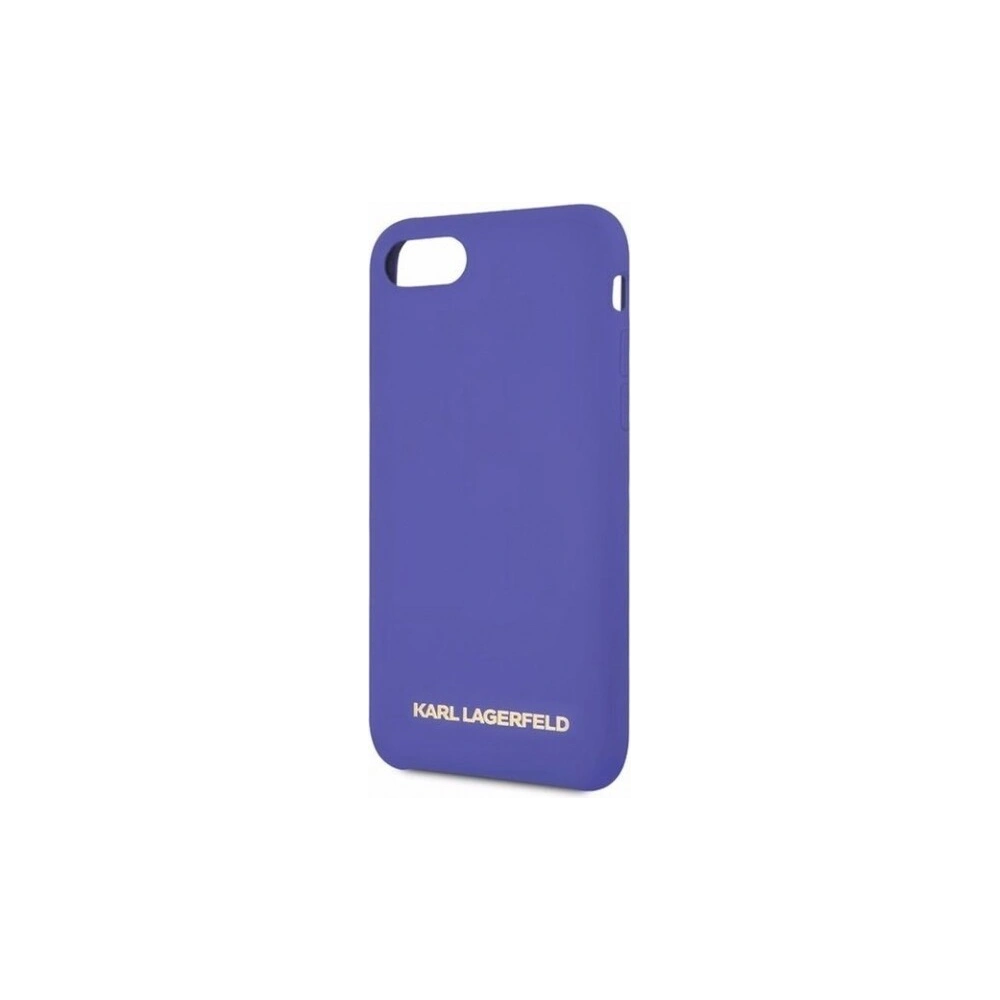 Wholesale Karl Lagerfeld KLHCI8SLVOG Apple iPhone SE 2022/SE 2020/8/7 hardcase purple Silicone - KLD109PRP - {ean13} - Hurt