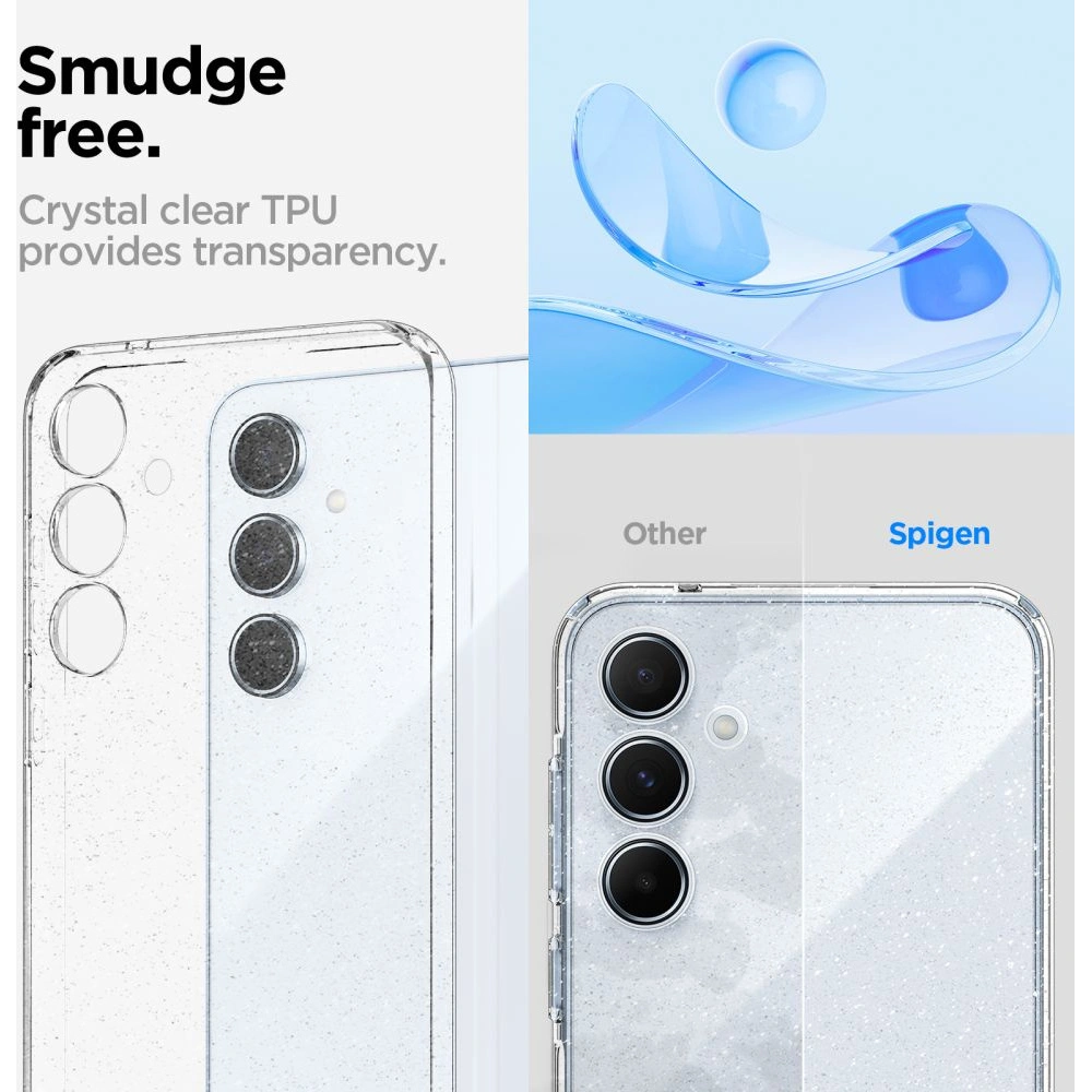 Wholesale Spigen Liquid Crystal Samsung Galaxy A55 5G Glitter Crystal - SPN3374 - {ean13} - Hurt