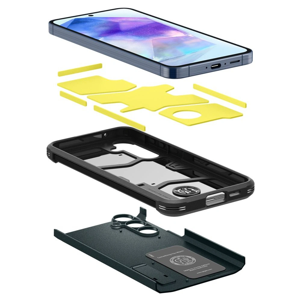 Hurtownia GSM - Case Spigen Tough Armor Samsung Galaxy A55 5G Abyss Green - SPN3375 - {ean13} - Hurt