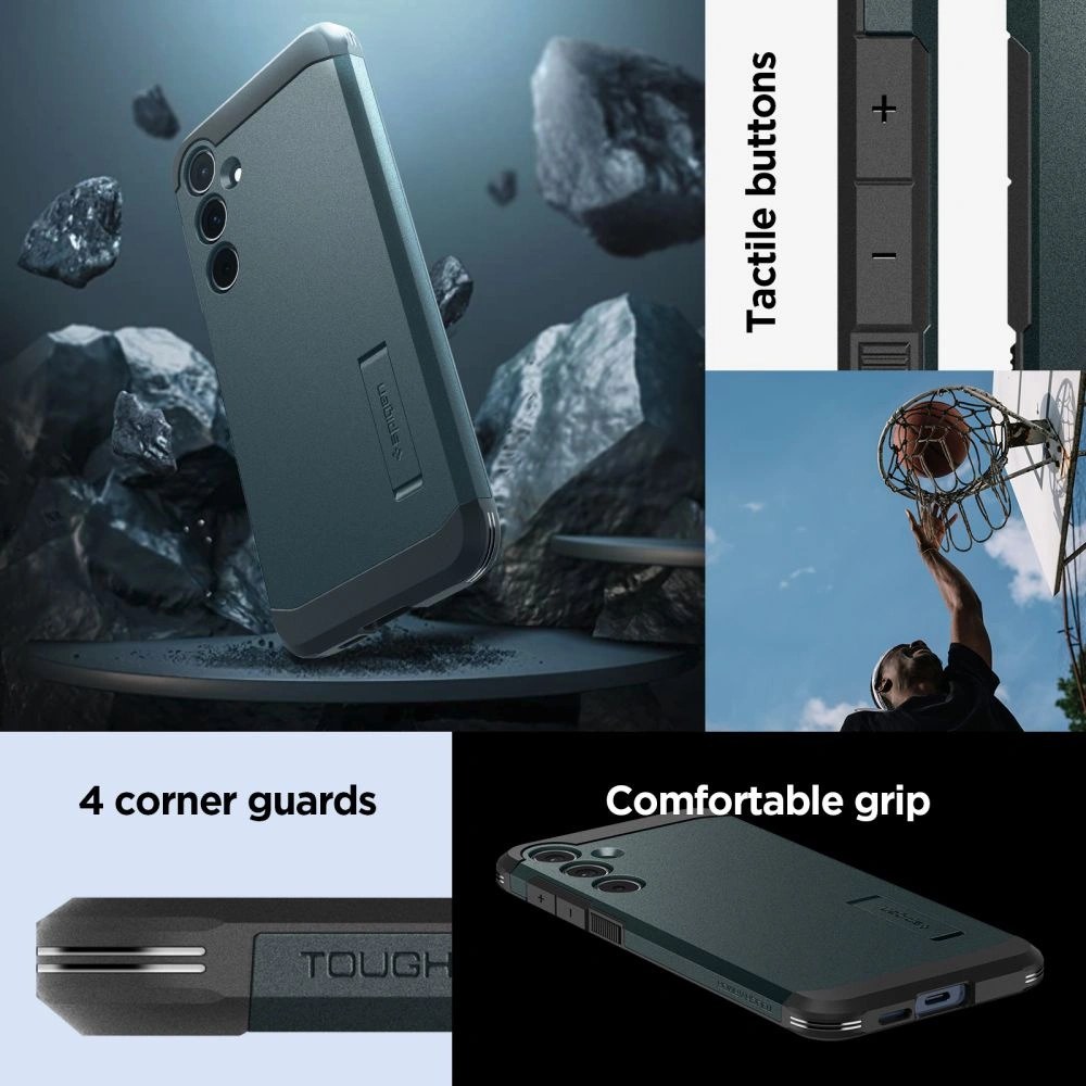Hurtownia GSM - Case Spigen Tough Armor Samsung Galaxy A55 5G Abyss Green - SPN3375 - {ean13} - Hurt