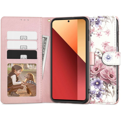 Tech-Protect Distributor - 5906302300242 - THP2707 - Tech-Protect Wallet Xiaomi Redmi Note 13 Pro 4G Blossom Flower - B2B homescreen