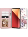 Etui Tech-Protect Wallet Xiaomi Redmi Note 13 Pro 4G Květy Blossom