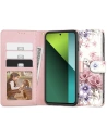 Etui Tech-Protect Wallet Xiaomi Redmi Note 13 Pro 5G / POCO X6 5G Kvetinový vzor