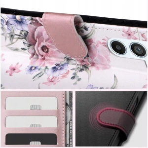 Hurtownia GSM - Case Tech-Protect Wallet Xiaomi Redmi Note 13 Pro 5G / POCO X6 5G Blütenblume - THP2710 - {ean13} - Hurt