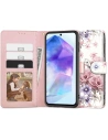 Etui Tech-Protect Wallet Samsung Galaxy A55 5G Blossom Flower