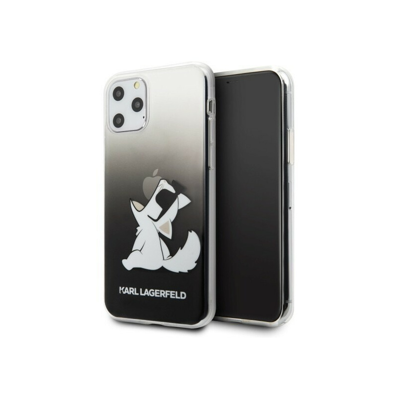 Karl Lagerfeld Distributor - 3700740466810 - KLD111BLK - Karl Lagerfeld KLHCN58CFNRCBK iPhone 11 Pro hardcase black Choupette Fun - B2B homescreen