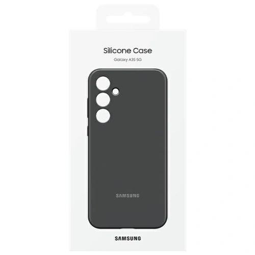 Etui Samsung EF-PA356TBEGWW Samsung Galaxy A35 5G Silicone Cover czarny/black