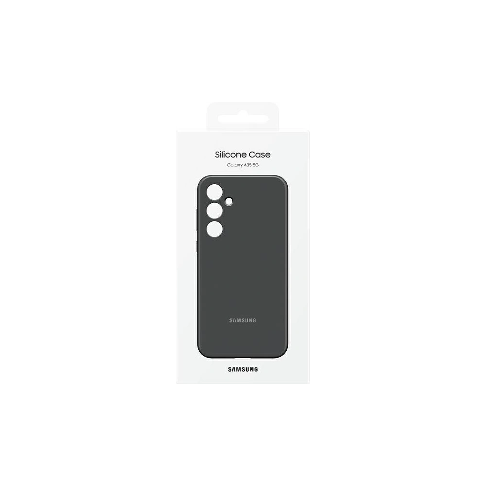 Hurtownia GSM - Etui Samsung EF-PA356TBEGWW Samsung Galaxy A35 5G Silicone Cover negru/black - SMG1102 - {ean13} - Hurt
