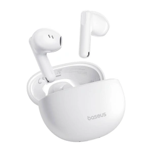 Hurtownia GSM - Bezdrátová sluchátka do uší TWS Baseus Bowie E12 Bluetooth 5.3 (bílé) - BSU4856 - {ean13} - Hurt