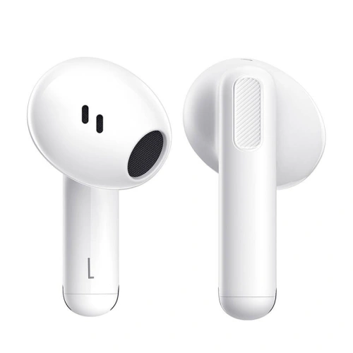 Bezprzewodowe słuchawki douszne TWS Baseus Bowie E12 Bluetooth 5.3 (białe)