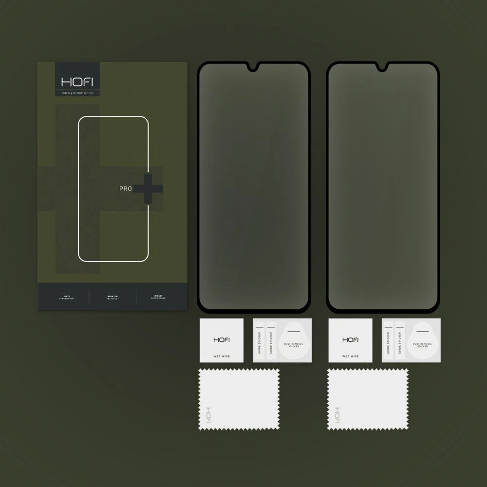 Hurtownia GSM - Tvrzené sklo Hofi Glass Pro+ Samsung Galaxy M15 5G Černé [2 PACK] - HOFI481 - {ean13} - Hurt