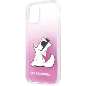 Hurtownia GSM - Karl Lagerfeld KLHCN58CFNRCPI iPhone 11 Pro hardcase różowy/pink Choupette Fun - KLD112PNK - {ean13} - Hurt