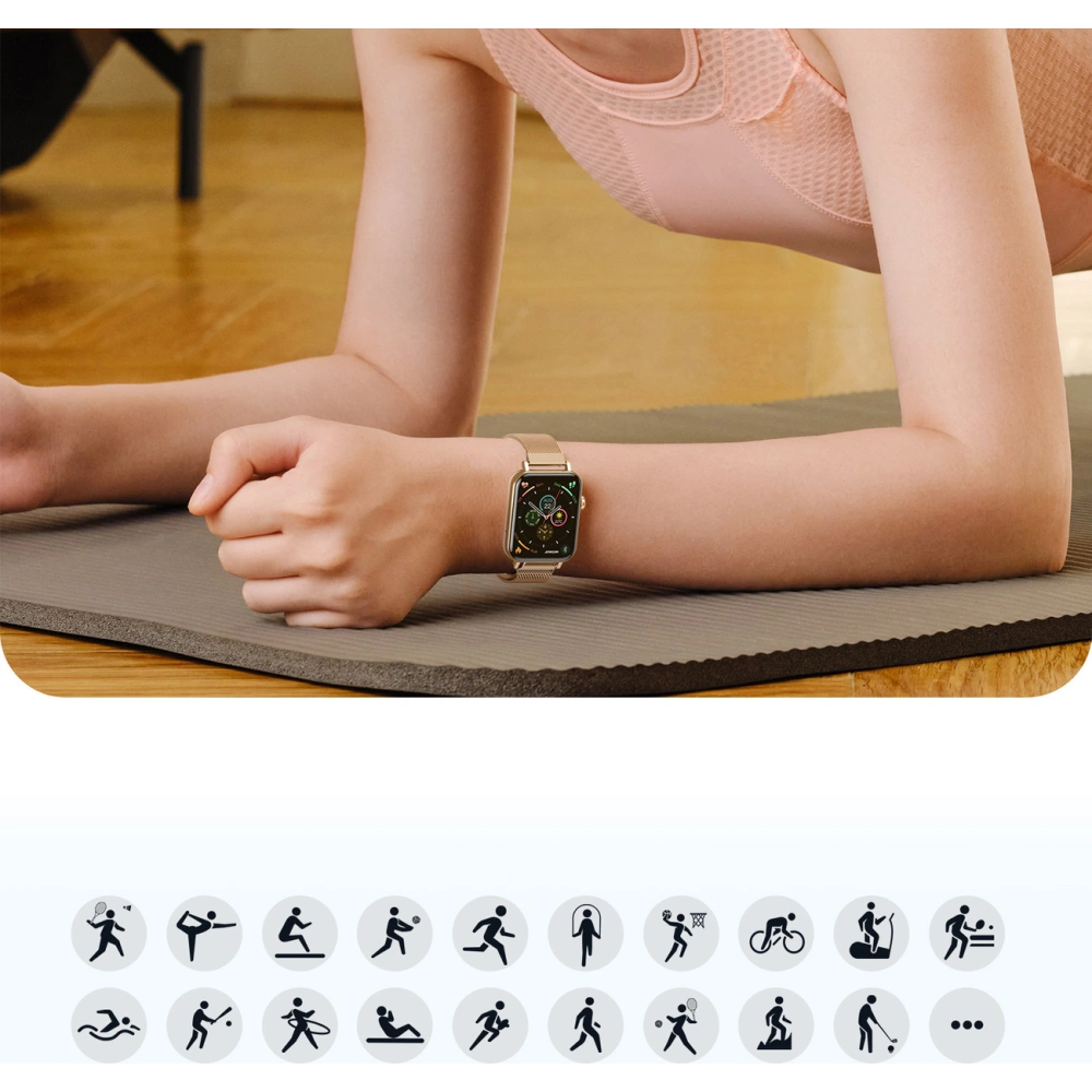 Hurtownia GSM - Chytrý hodinky Joyroom JR-FT5 IP68 Bluetooth 5.3 zlatý - JYR992 - {ean13} - Hurt