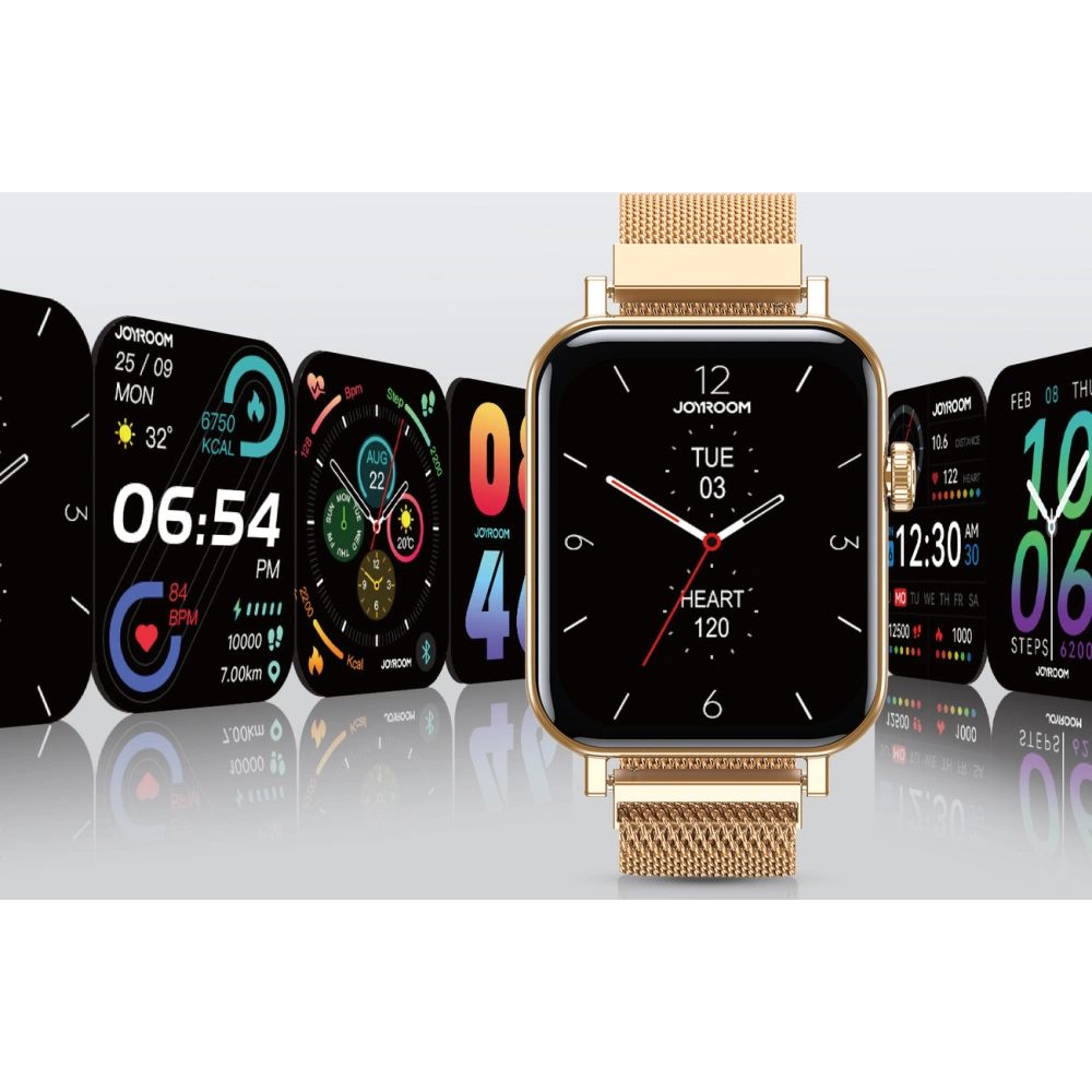 Hurtownia GSM - Smartwatch Joyroom JR-FT5 IP68 Bluetooth 5.3 Gold - JYR992 - {ean13} - Hurt
