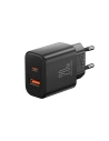 Hurtownia GSM - Ładowarka sieciowa Joyroom JR-TCF05 20W USB-A, USB-C + kabel USB-C / USB-C czarna - JYR994 - {ean13} - Hurt
