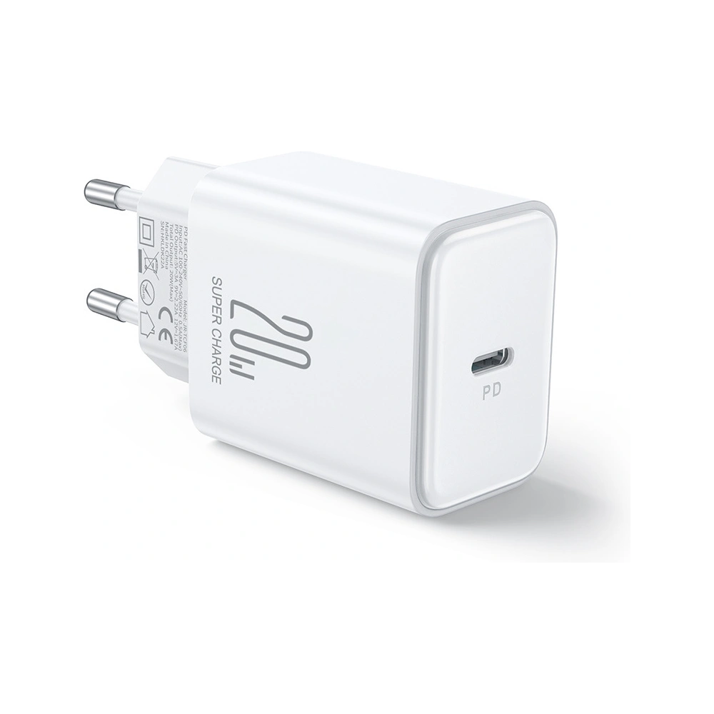 Hurtownia GSM - Hálózati töltő Joyroom JR-TCF06 USB-C PD 20W fehér - JYR997 - {ean13} - Hurt
