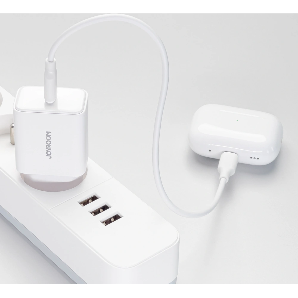 Hurtownia GSM - Hálózati töltő Joyroom JR-TCF06 USB-C PD 20W fehér - JYR997 - {ean13} - Hurt