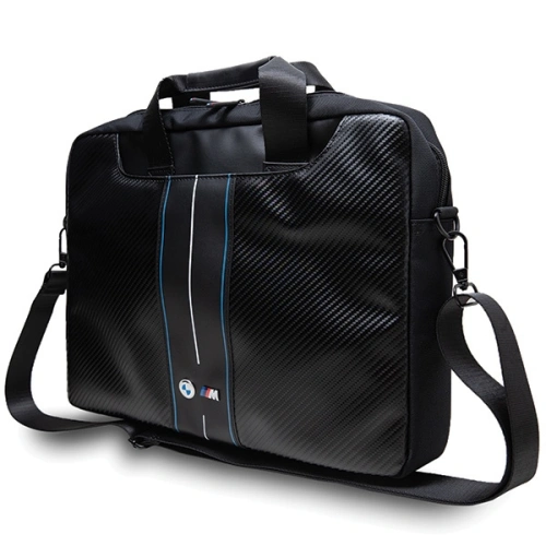 Torba BMW BMCB15COMSCAKL 15" Bag Carbon Blue Stripes czarny/black
