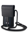 Hurtownia GSM - Torebka BMW BMPSP15XMSCAKL Wallet Bag Carbon Blue Stripes černá/black - BMW669 - {ean13} - Hurt