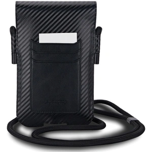 Hurtownia GSM - Táska BMW BMPSP15XMSCAKL Wallet Bag Carbon Blue Stripes fekete/black - BMW669 - {ean13} - Hurt