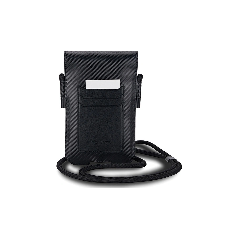 Hurtownia GSM - Torebka BMW BMPSP15XMSCAKL Wallet Bag Carbon Blue Stripes černá/black - BMW669 - {ean13} - Hurt