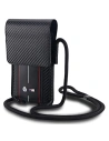 Wholesale BMW BMPSP15XMSCAKR Wallet Bag Carbon Red Stripes black - BMW670 - {ean13} - Hurt