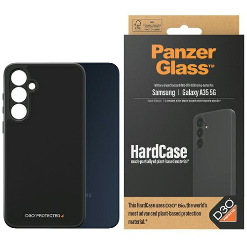 Hurtownia PanzerGlass - 5711724004728 - PZG597 - Etui PanzerGlass HardCase Samsung Galaxy A35 5G D3O 3xMilitary grade czarny/black - B2B homescreen