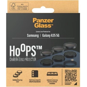 Hurtownia GSM - Sticlă pentru obiectivul aparatului PanzerGlass Hoops Camera Samsung Galaxy A35 5G negru/black - PZG600 - {ean13} - Hurt