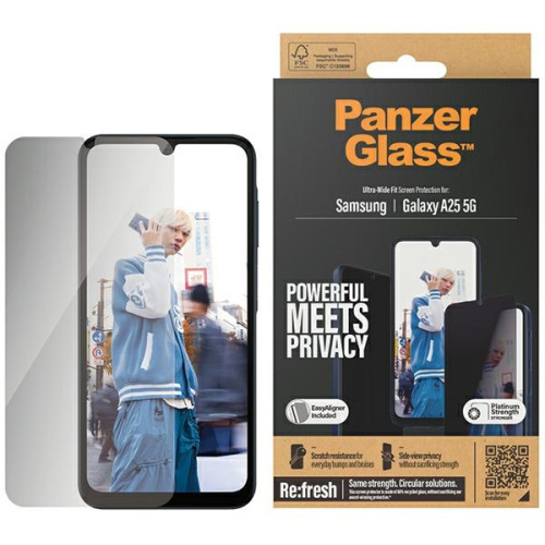 PanzerGlass Distributor - 5711724173356 - PZG605 - PanzerGlass Ultra-Wide Fit Samsung Galaxy A25 5G - B2B homescreen