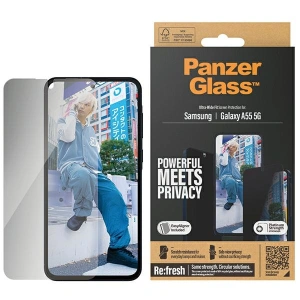 Hurtownia GSM - Privatizáló üveg PanzerGlass Ultra-Wide Fit Privacy Samsung Galaxy A55 5G - PZG608 - {ean13} - Hurt