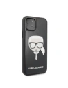 Hurtownia GSM - Karl Lagerfeld KLHCN58DLHBK iPhone 11 Pro czarny/black Iconic Glitter Karl`s Head - KLD114BLK - {ean13} - Hurt