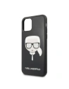 Wholesale Karl Lagerfeld KLHCN58DLHBK iPhone 11 Pro black Iconic Glitter Karl`s Head - KLD114BLK - {ean13} - Hurt
