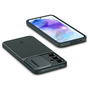 Hurtownia GSM - Etui Spigen Optik Armor Samsung Galaxy A55 5G Abyss Green - SPN3376 - {ean13} - Hurt