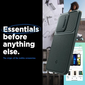 Hurtownia GSM - Etui Spigen Optik Armor Samsung Galaxy A55 5G Abyss Green - SPN3376 - {ean13} - Hurt