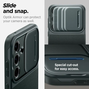 Hurtownia GSM - Etui Spigen Optik Armor Samsung Galaxy A55 5G Abyss Green - SPN3376 - {ean13} - Hurt