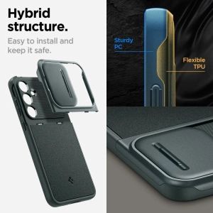 Hurtownia GSM - Etui Spigen Optik Armor Samsung Galaxy A55 5G Abyss Green - SPN3376 - {ean13} - Hurt