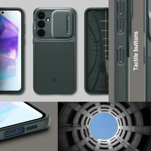 Hurtownia GSM - Etui Spigen Optik Armor Samsung Galaxy A55 5G Abyss Green - SPN3376 - {ean13} - Hurt