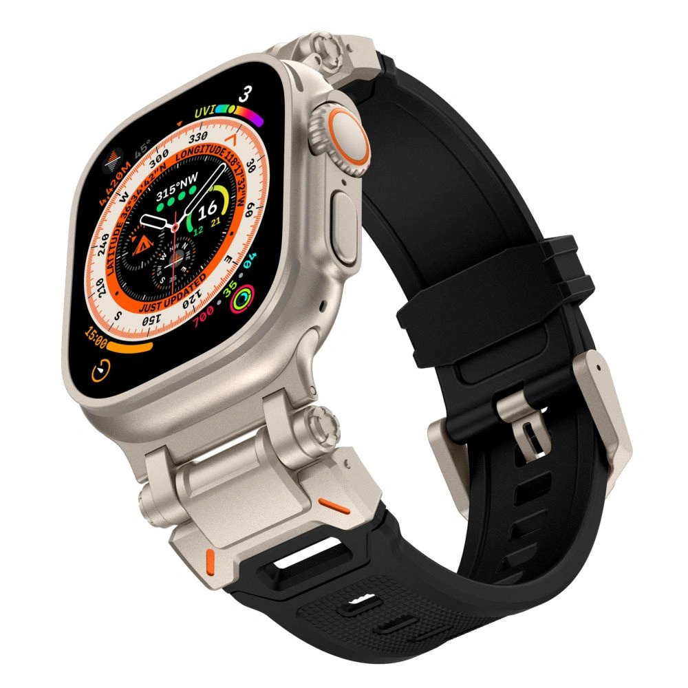 Hurtownia GSM - Pasek Tech-Protect Delta Pro Apple Watch 4/5/6/7/8/9/SE/Ultra 42/44/45/49mm Černý/titanový - THP2716 - {ean13} - Hurt