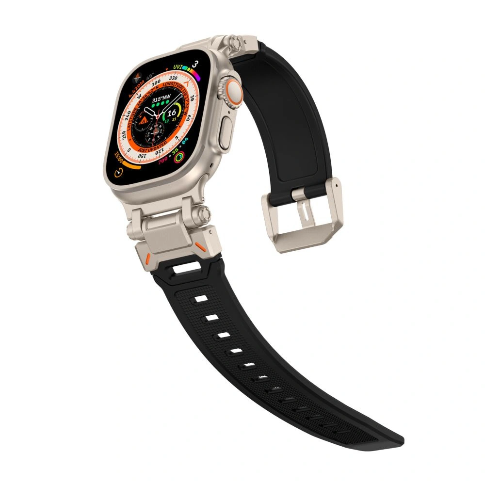 Hurtownia GSM - Pasek Tech-Protect Delta Pro Apple Watch 4/5/6/7/8/9/SE/Ultra 42/44/45/49mm Černý/titanový - THP2716 - {ean13} - Hurt